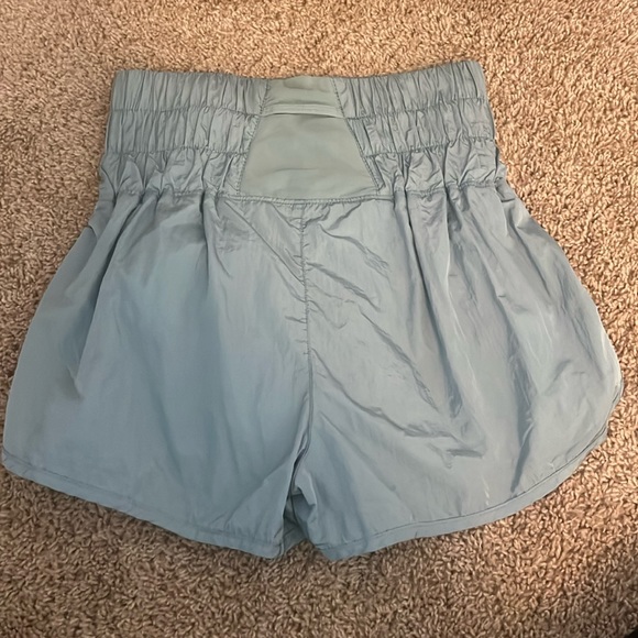 FP MOVEMENT The way home shorts in teal - Picture 2 of 4